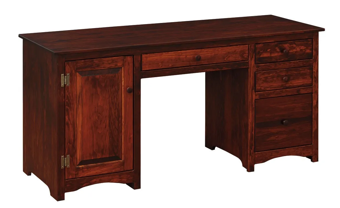 Amish Handcrafted 62" Computer Desk