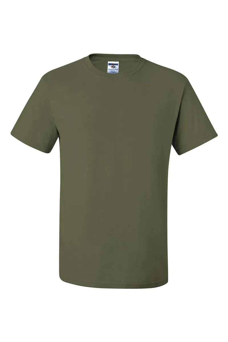 Arched Nurse Leopard Dri-Power 50/50 Tee