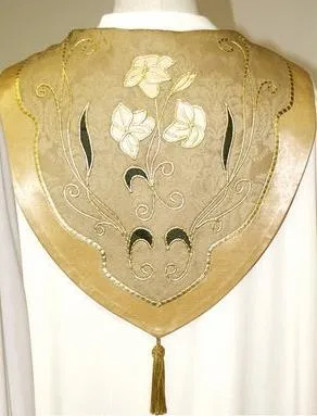 Art Nouveau Golden Lily Cope
