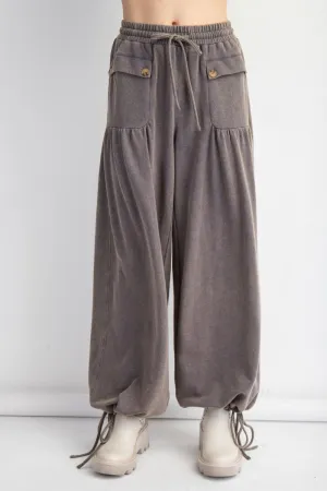 Ash Blue Mineral Washed Jogger