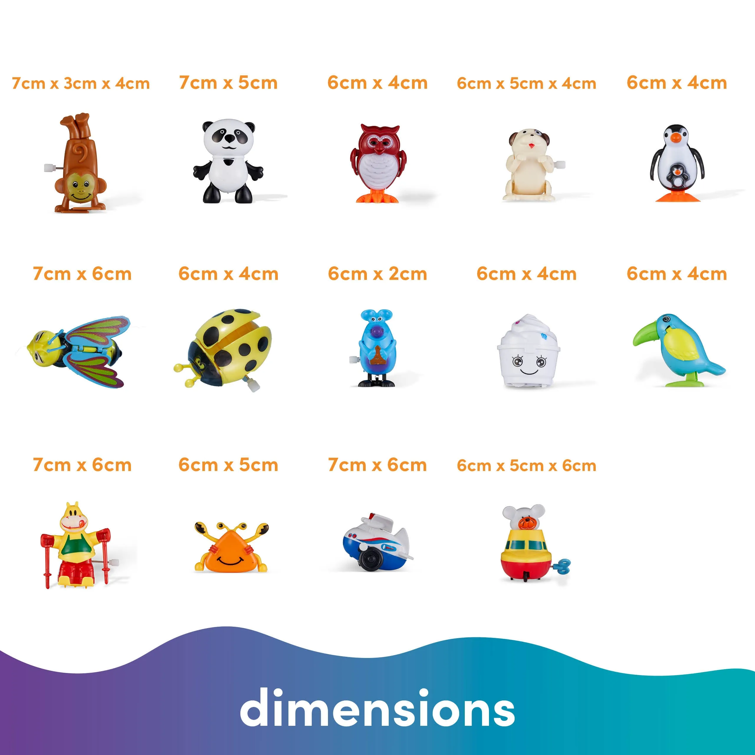Assorted Wind-Up Toys
