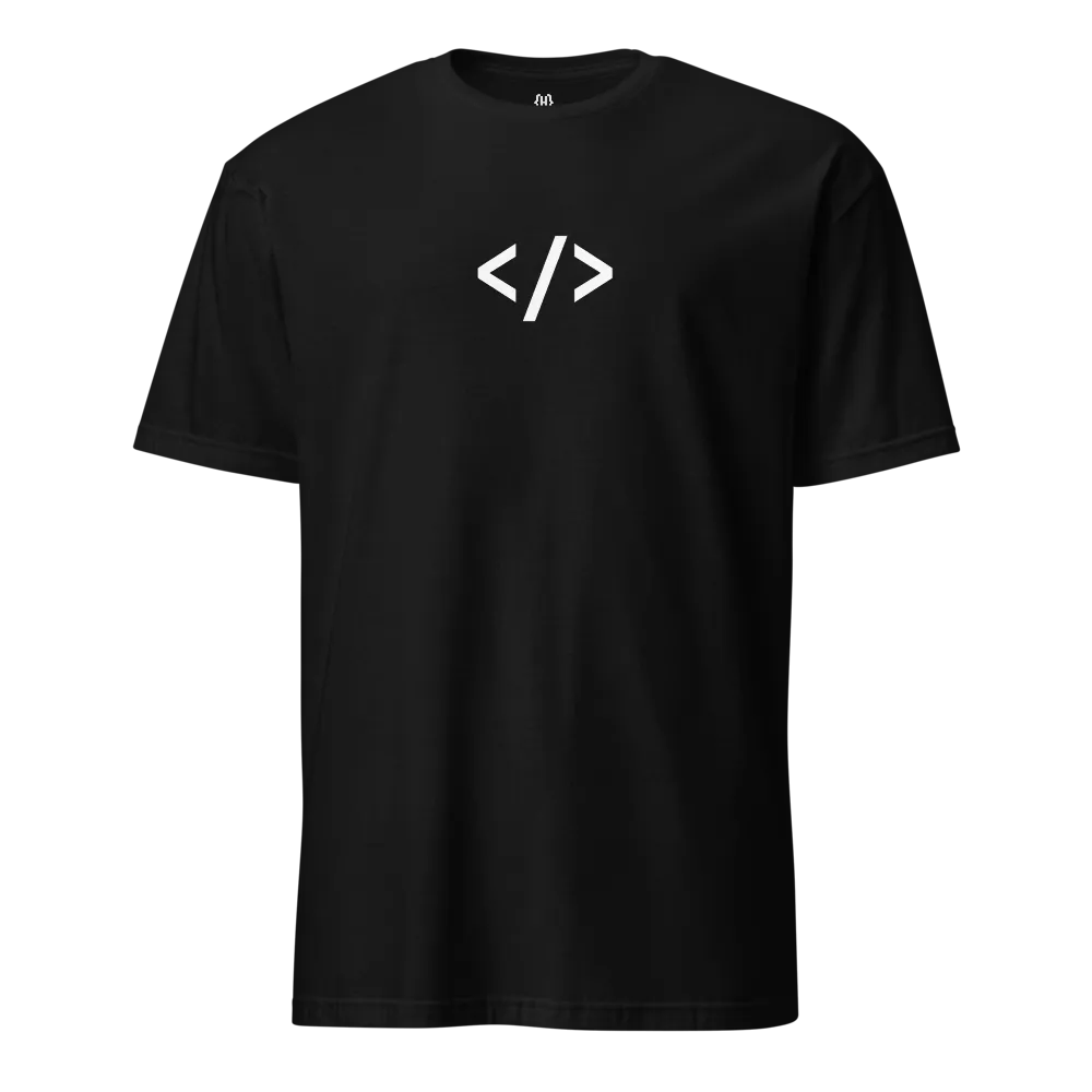 Autonomous Coder black unisex t-shirt