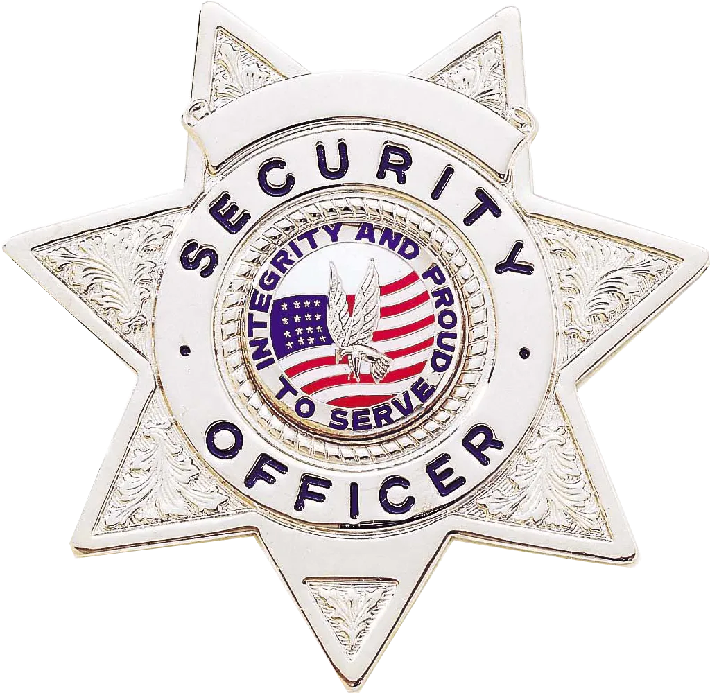 B2077 Security Officer Shield Badge