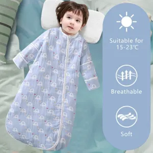 Baby Sleeping Bag with Sleeves For Winter