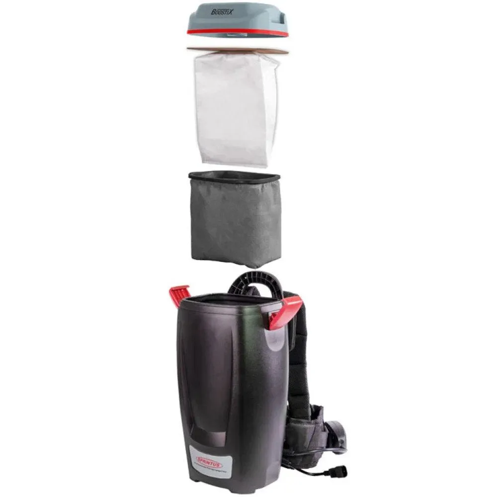 Backpack Vacuum Cleaner with Power Cord Sprintus BoostiX, 6L