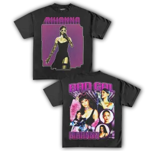BAD GAL RIHANNA TEE (Double Sided)