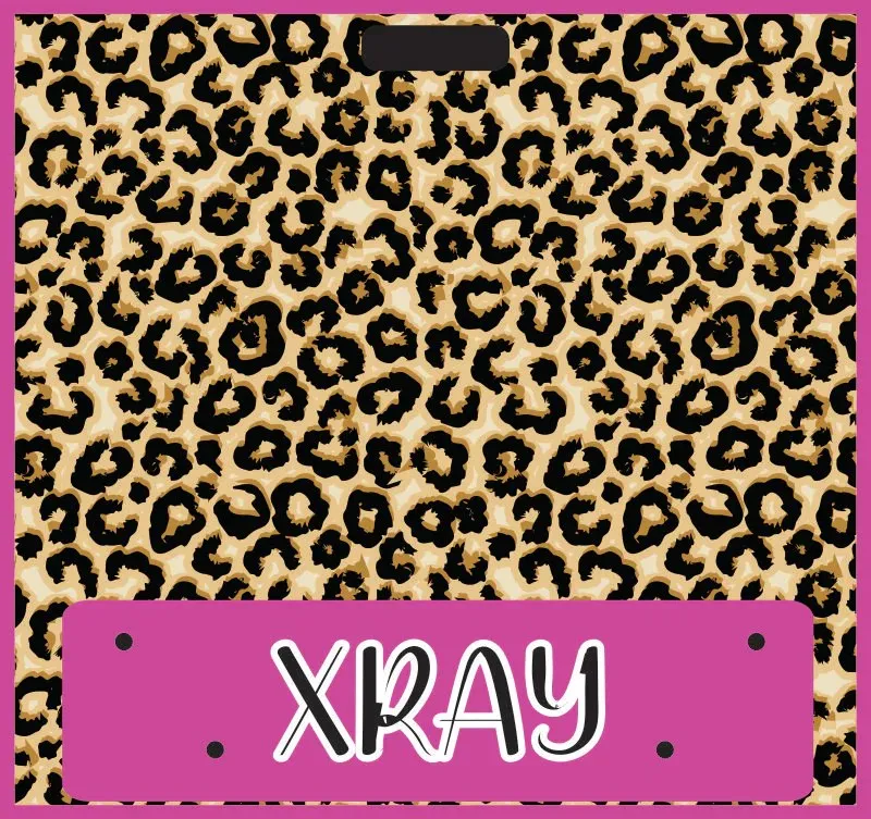 Badge Buddies Horizontal Leopard