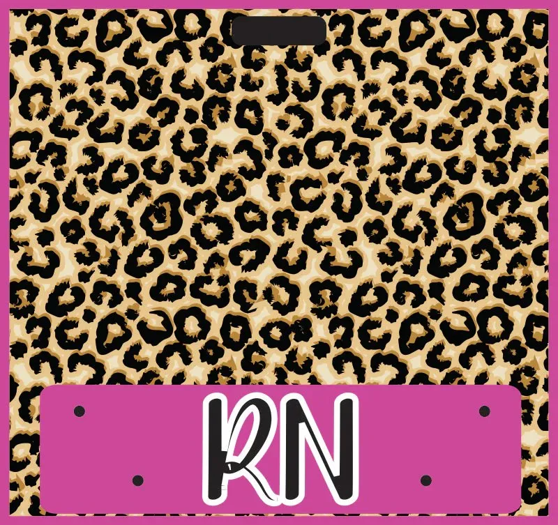 Badge Buddies Horizontal Leopard