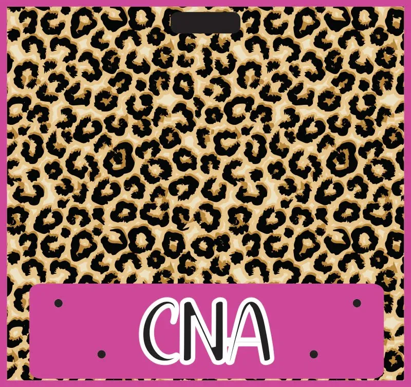 Badge Buddies Horizontal Leopard