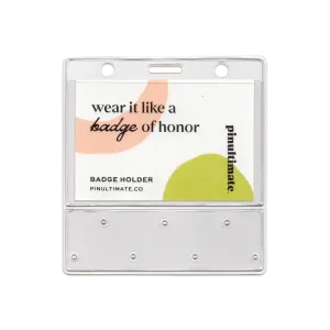 Badge Holder for Enamel Pins · The Collector, Horizontal