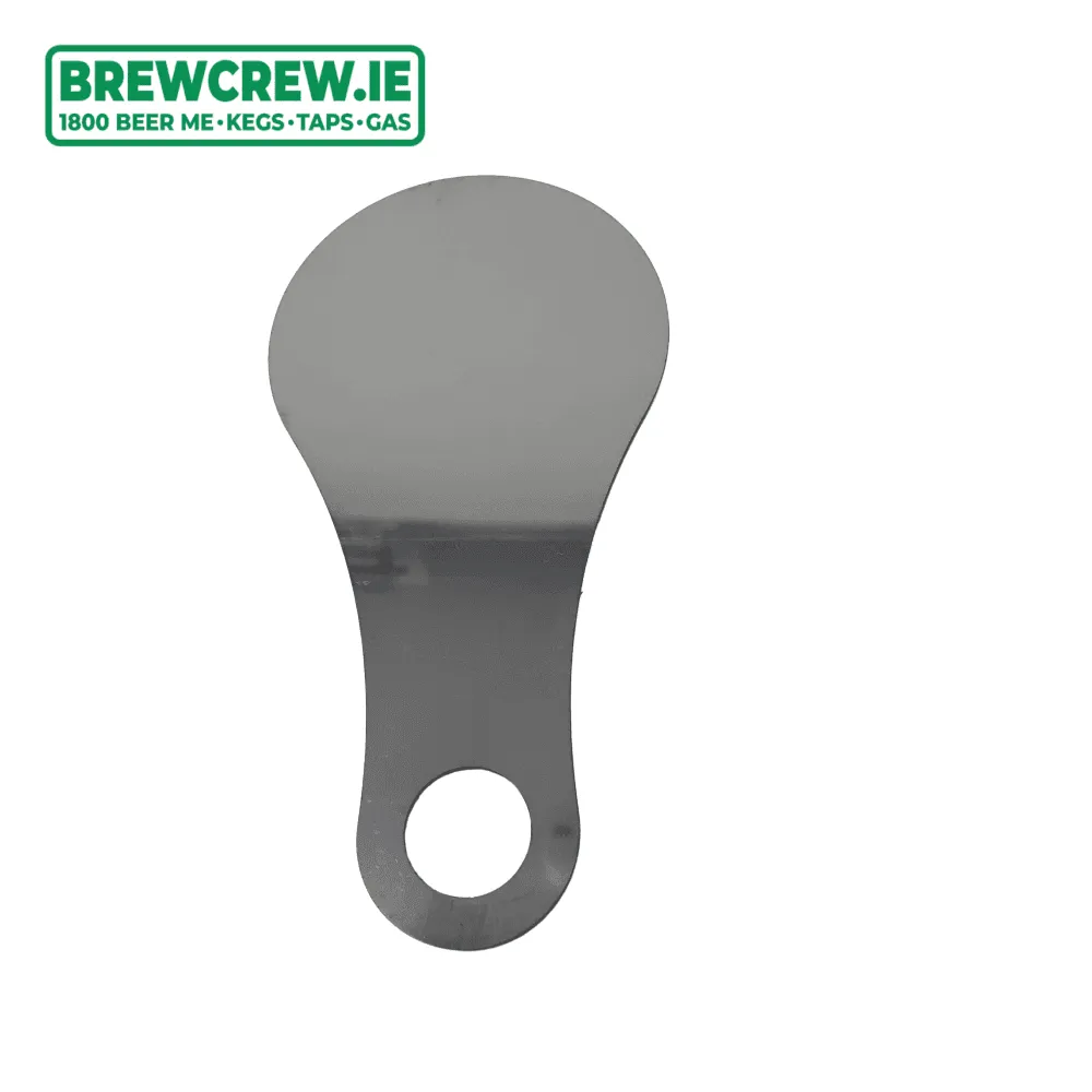 Badge Holder - Round (Lolli-pop) for 1/2"BSP Tap – Stainless Steel