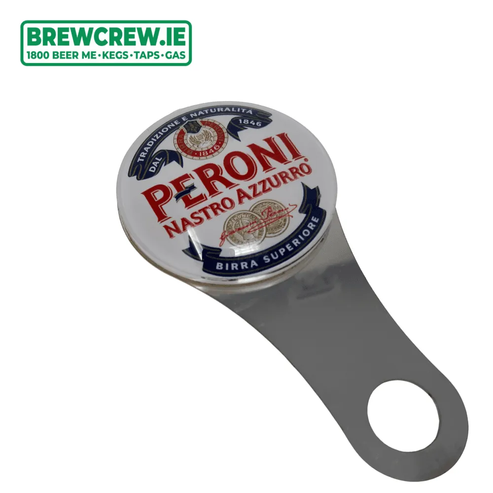 Badge Holder - Round (Lolli-pop) for 1/2"BSP Tap – Stainless Steel