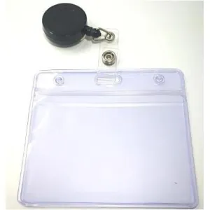 Badge Holder with Retractable Coil