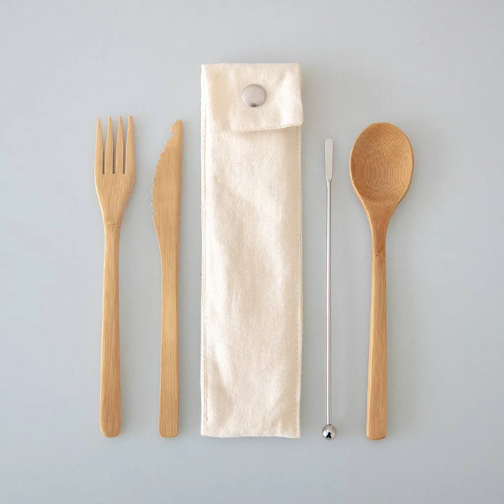Bamboo Cutlery Set