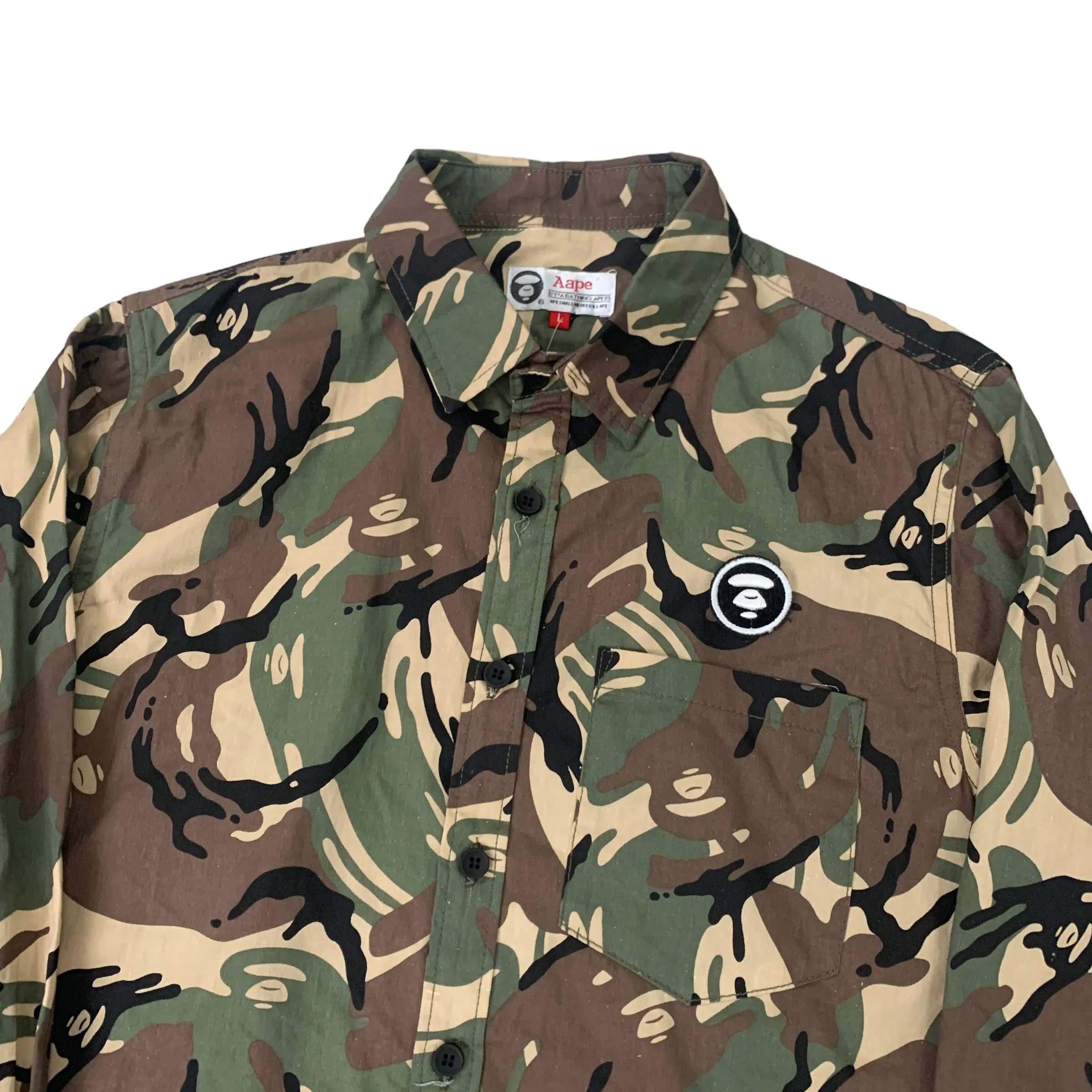 BAPE / A Bathing Ape Aape Shirt / Hemd - L