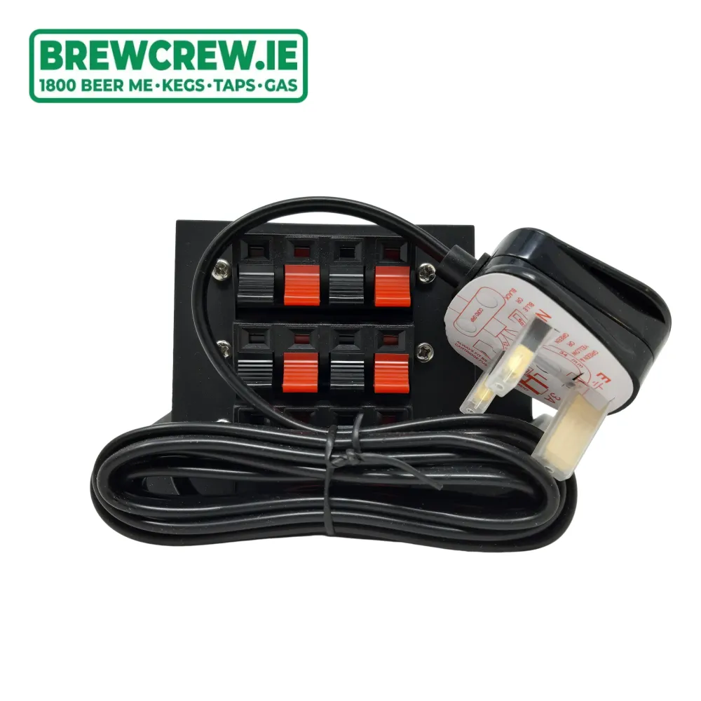 Bar Light Transformer - 6 out 24v 96va