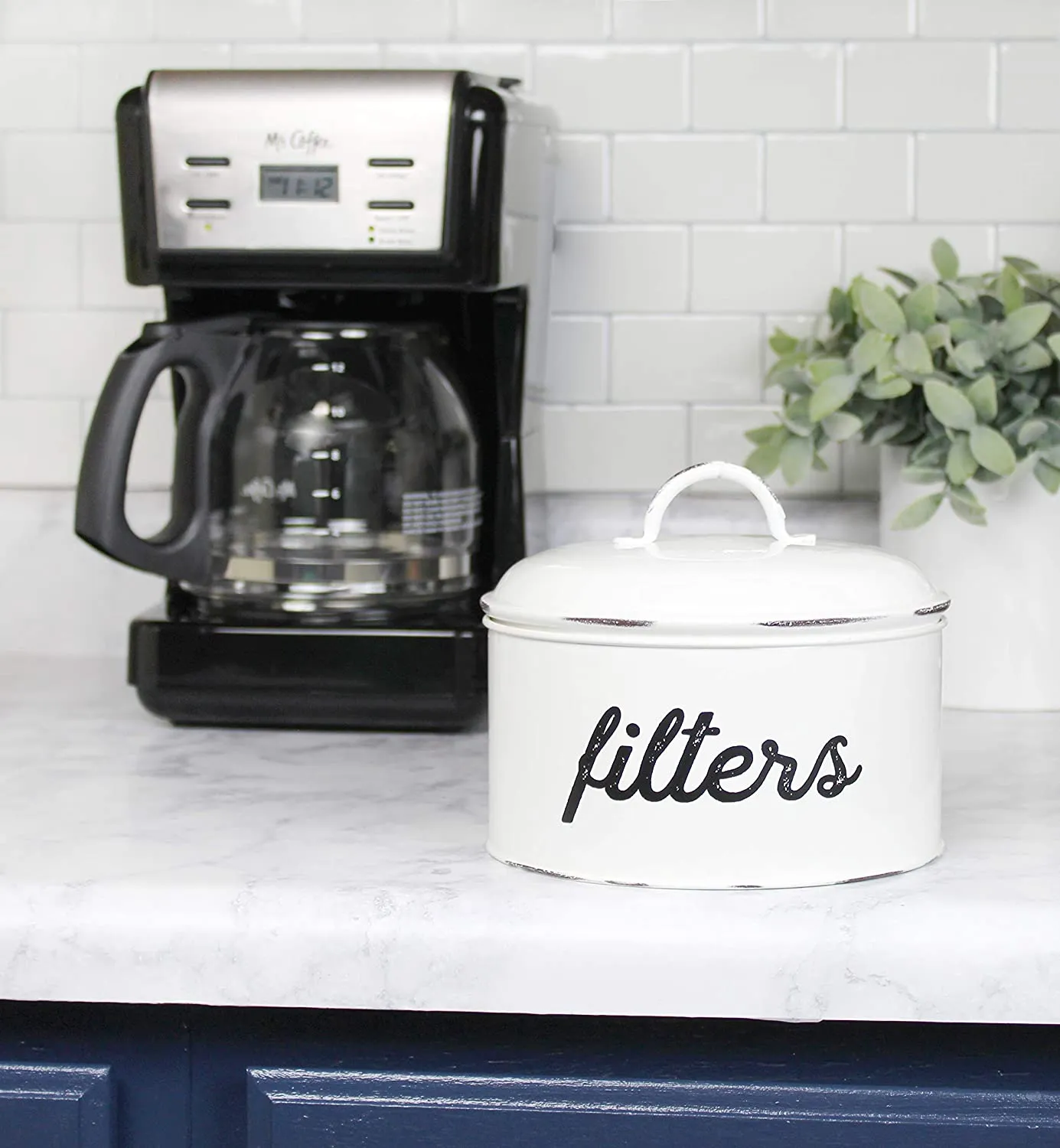 Basket Coffee Filter Holder (White, Case of 18)