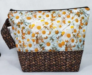 Basket of Daisies - Project Bag - Medium
