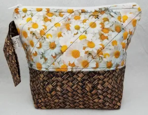 Basket of Daisies - Project Bag - Small