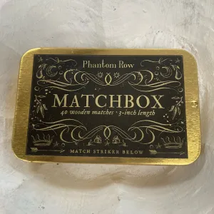 BC - Vintage Match Slider Tin