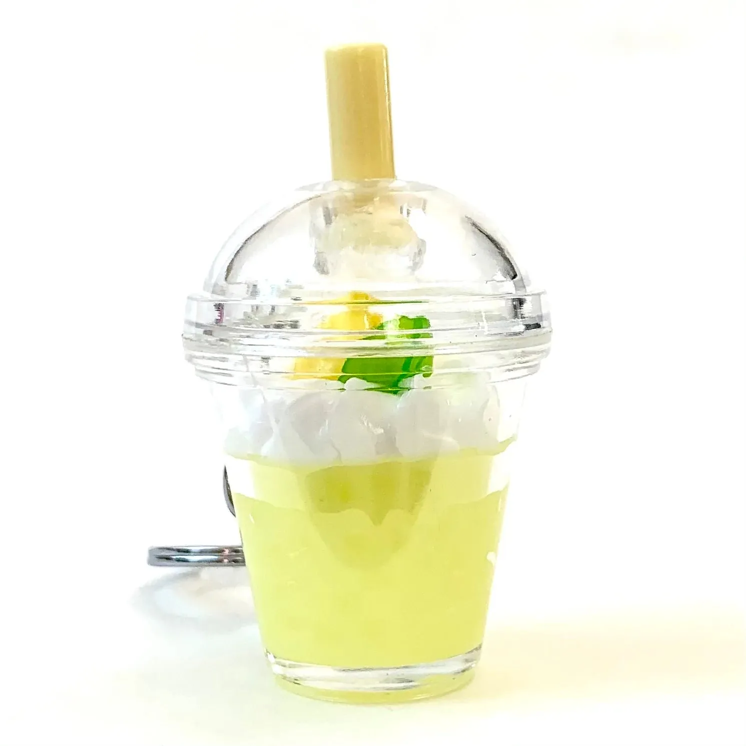 bcmini Fruit Top Boba 3D Charm Keyring