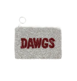 Beaded Coin Purse Dawgs