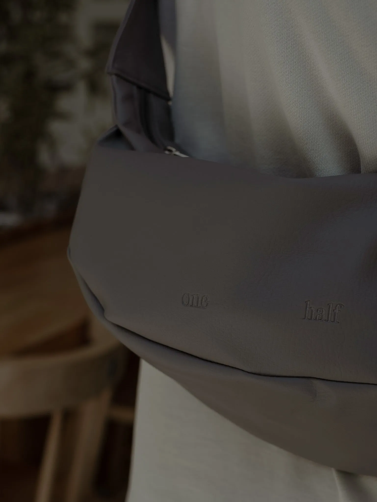 BEAN CROSS BAG  - GRAFITO GRAY