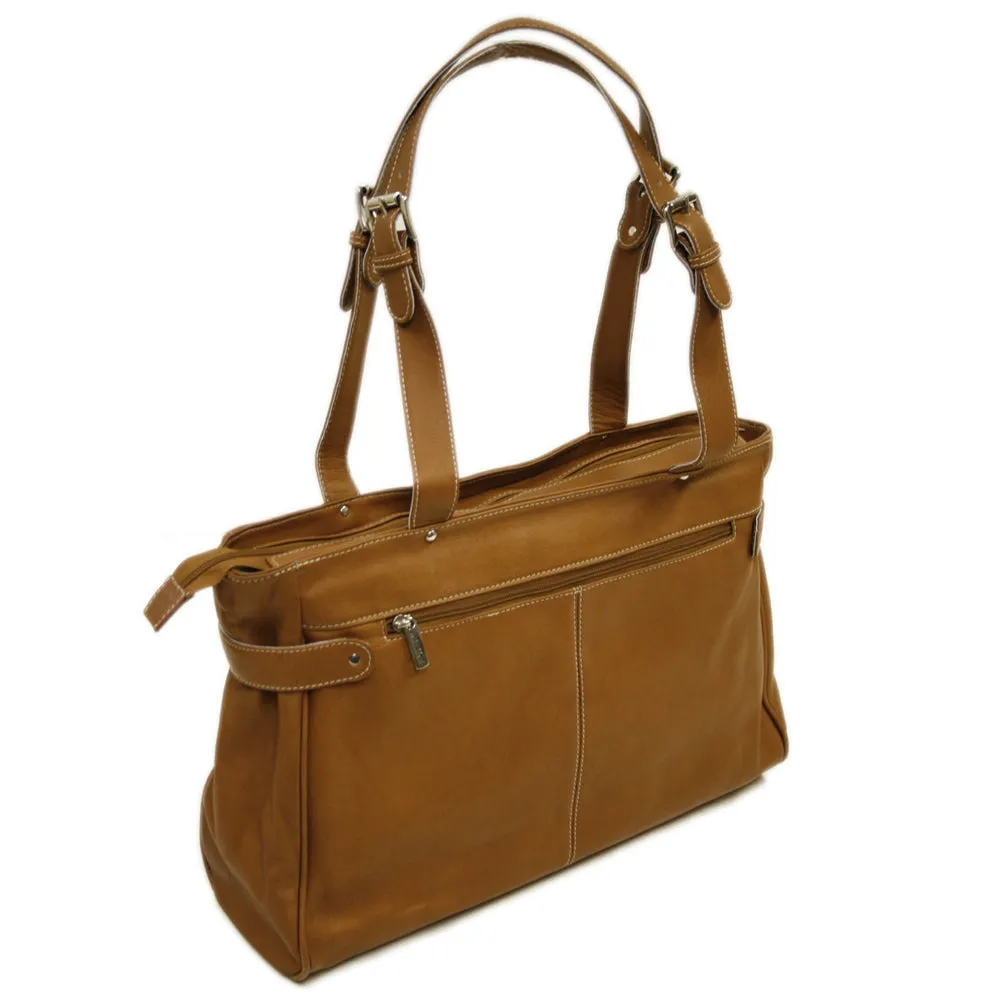 BELTED COMPUTER TOTE
