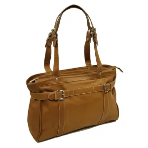 BELTED COMPUTER TOTE