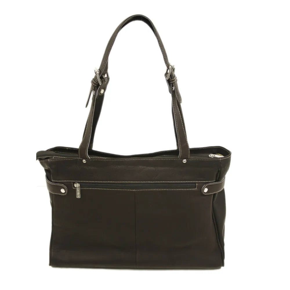 BELTED COMPUTER TOTE