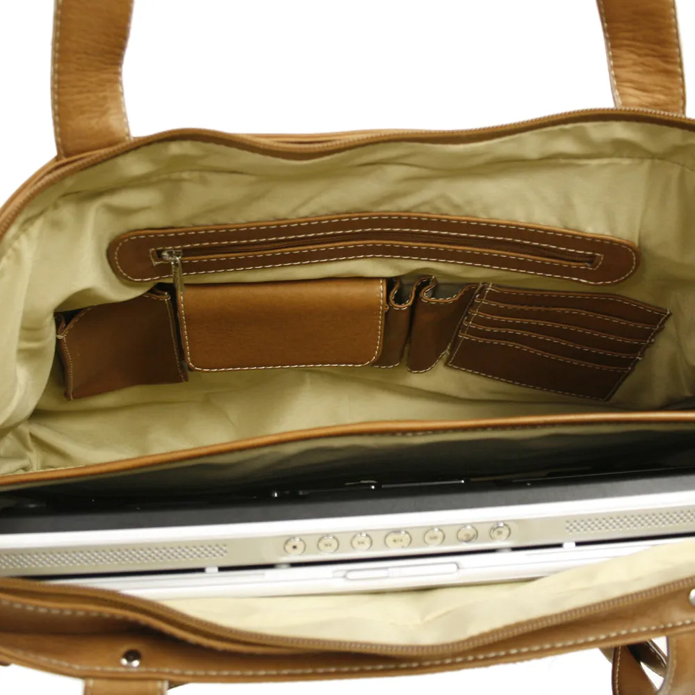 BELTED COMPUTER TOTE