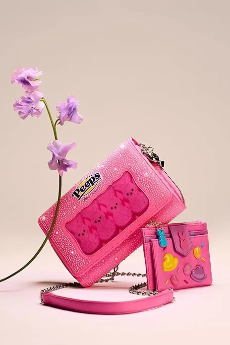 Betsey Johnson x Peeps® Bifold Wallet Pink