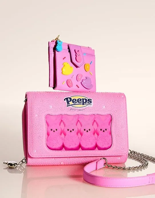 Betsey Johnson x Peeps® Bifold Wallet Pink