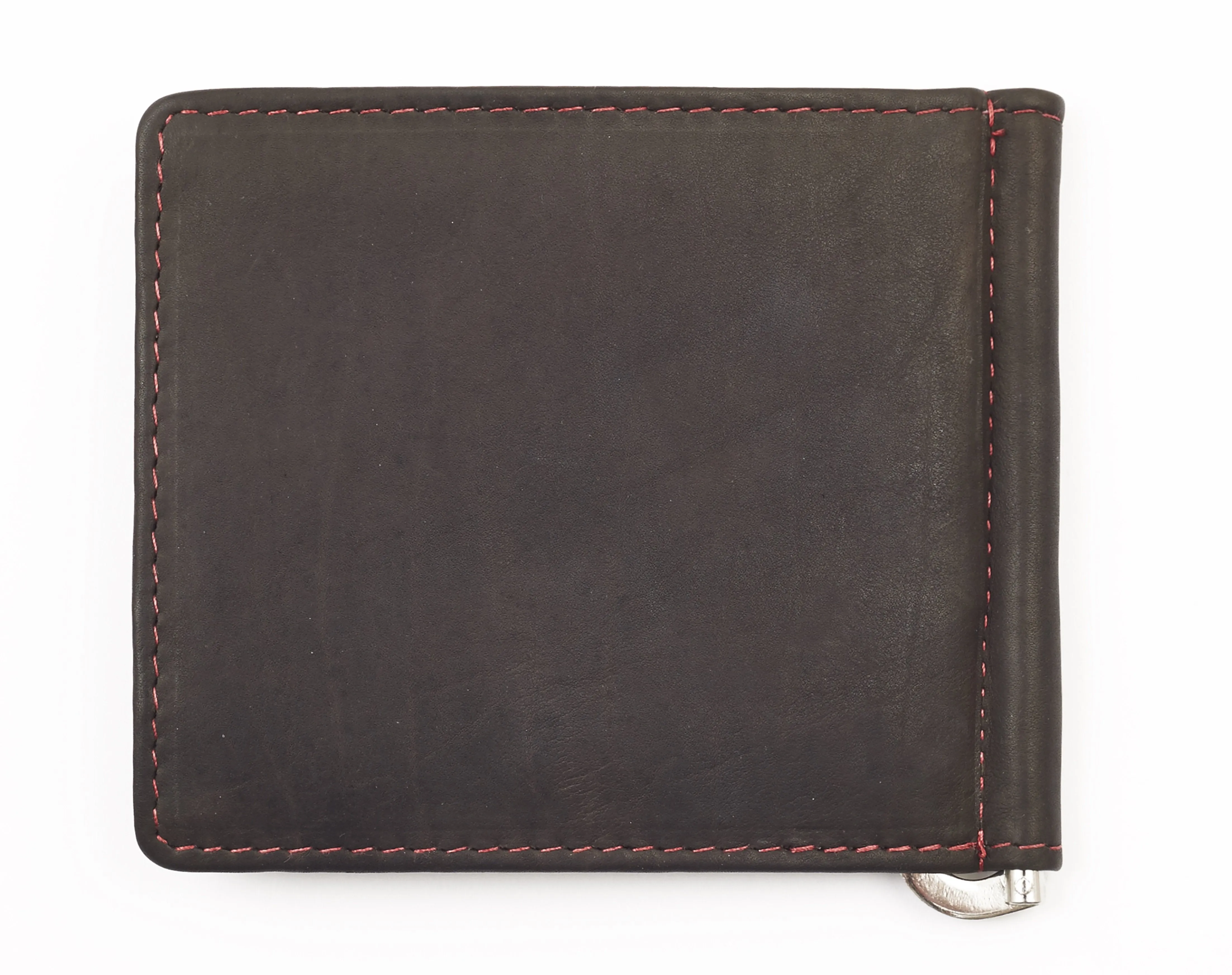 Bi-Fold Money Clip Wallet Mocha