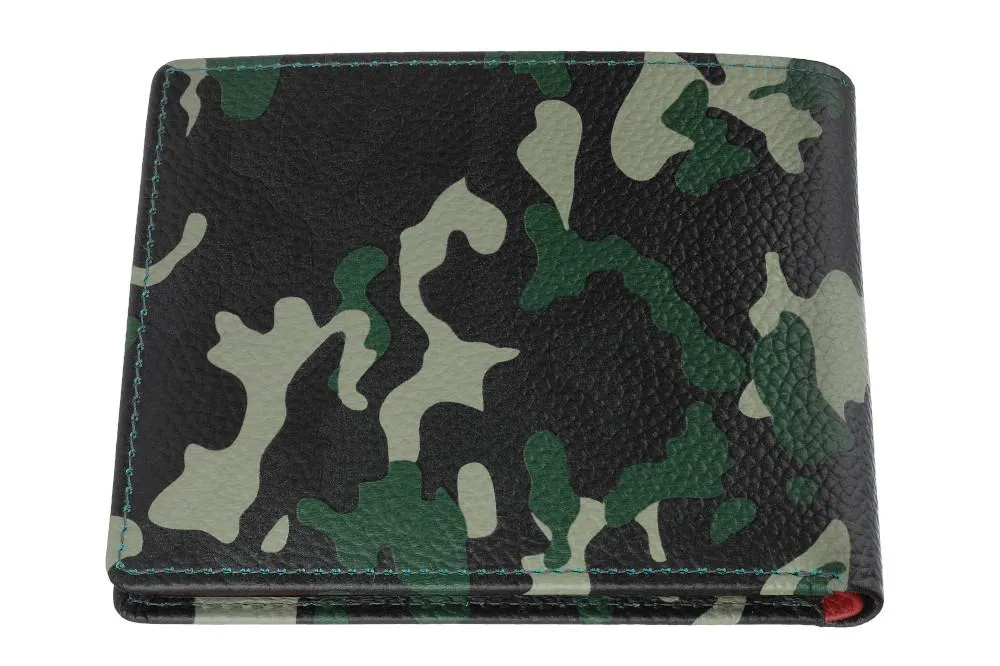 Bi-Fold Wallet Camo Green