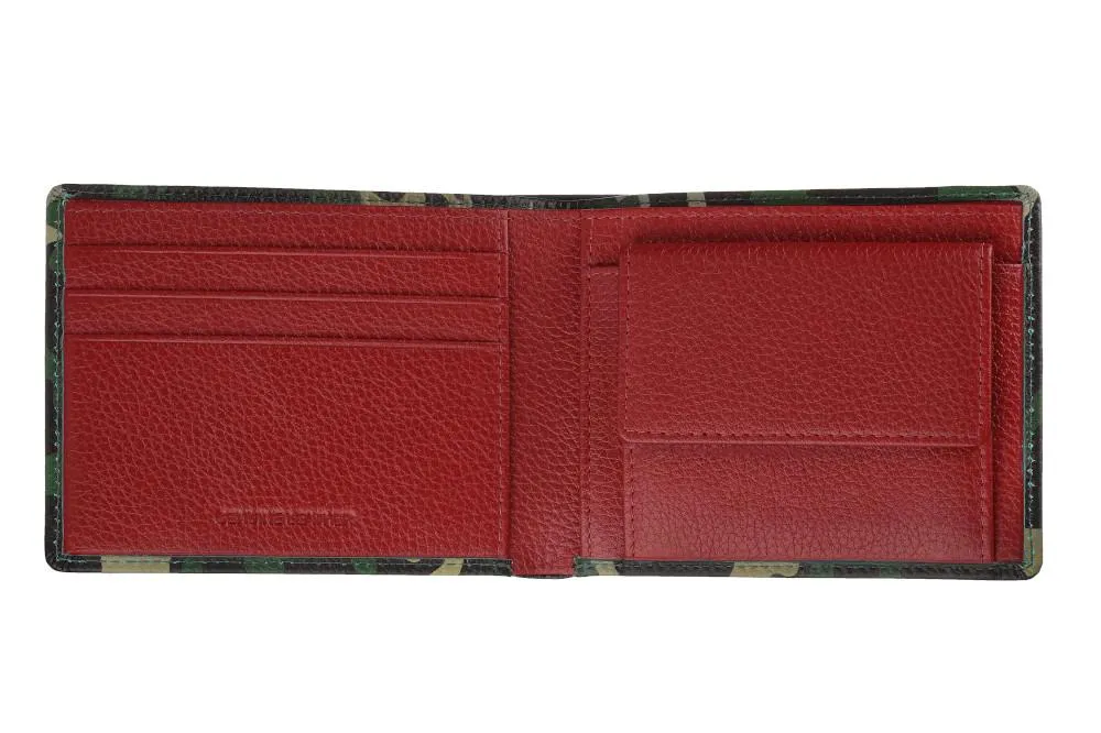 Bi-Fold Wallet Camo Green