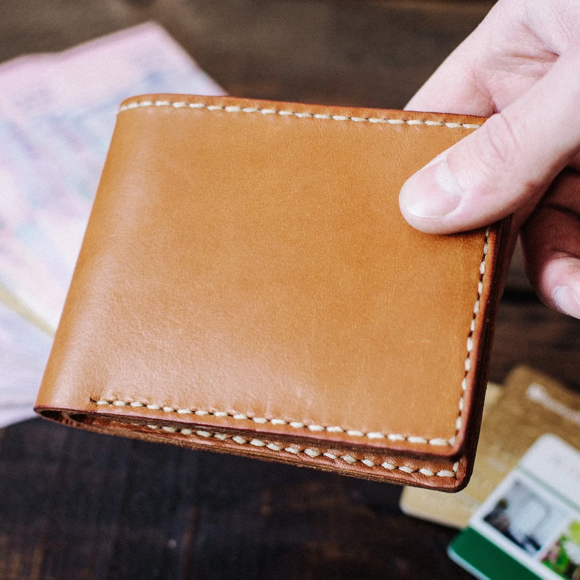BIFOLD WALLET / BROWN