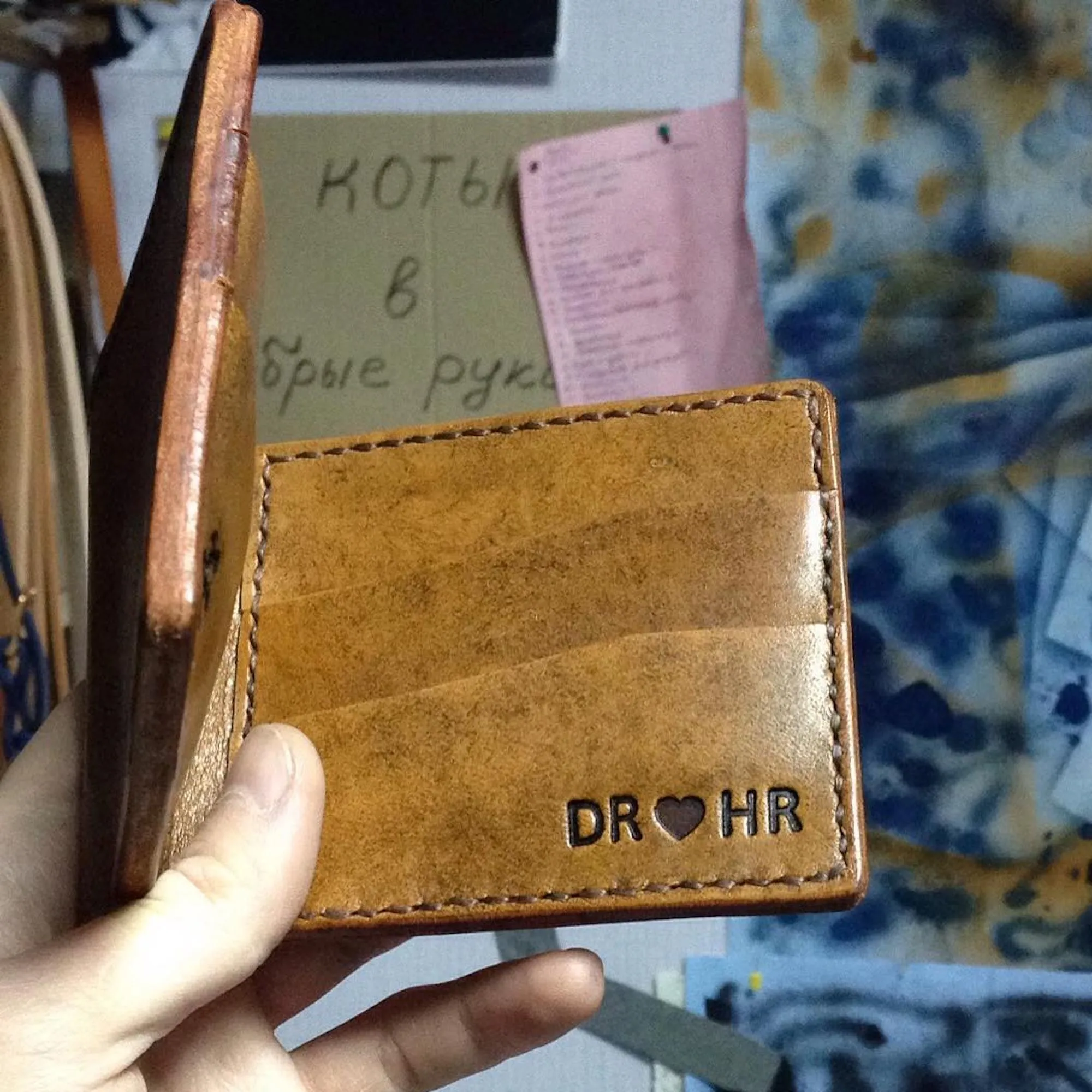 BIFOLD WALLET / BROWN