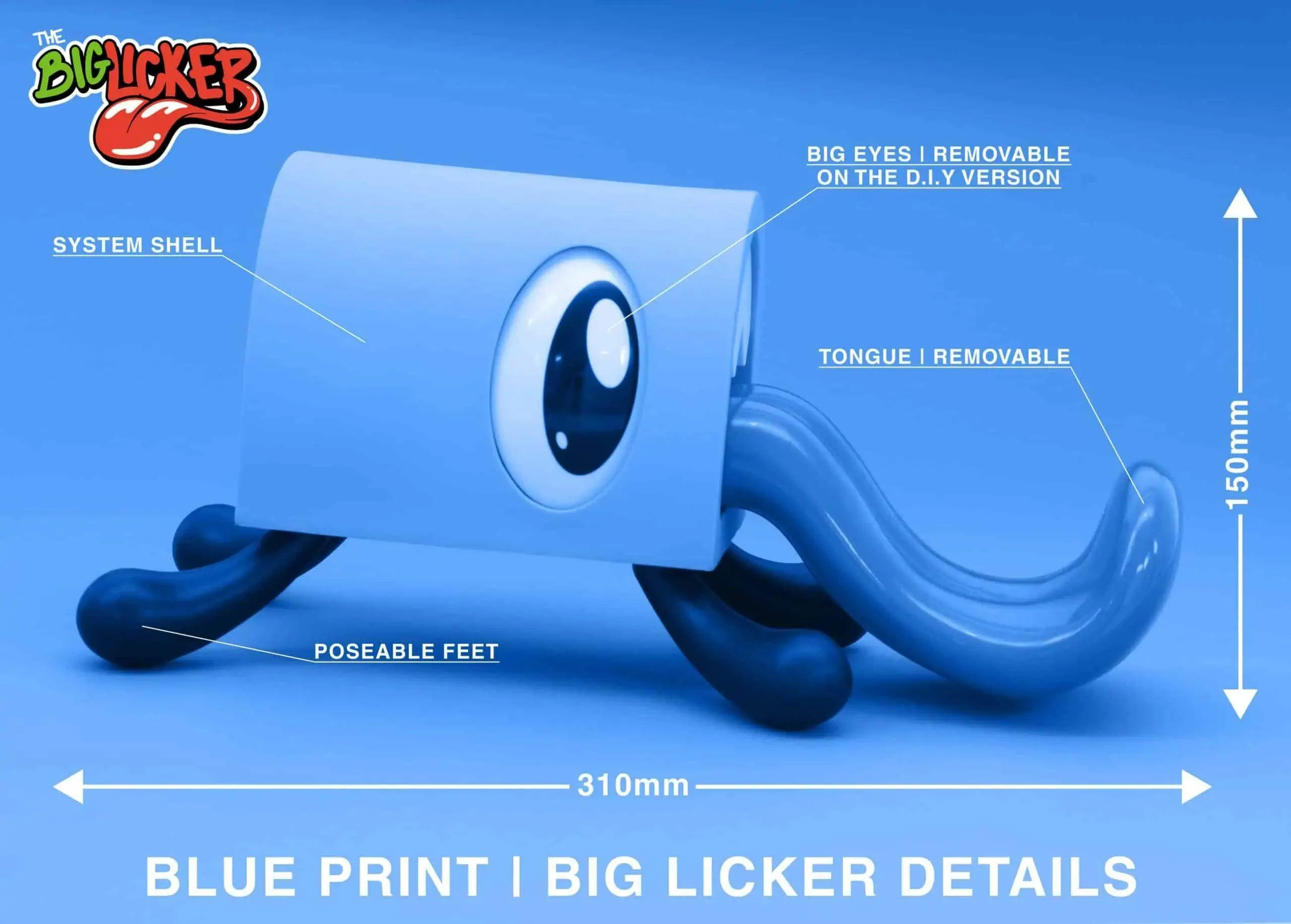 Big Licker - White DIY Version