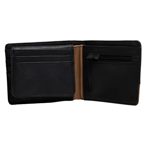 Billabong Dimension Wallet - Black Tan