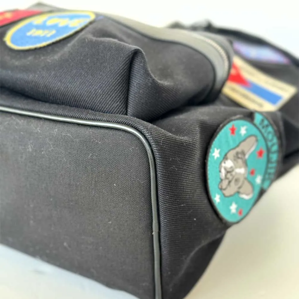 Black Canvas City Backpack