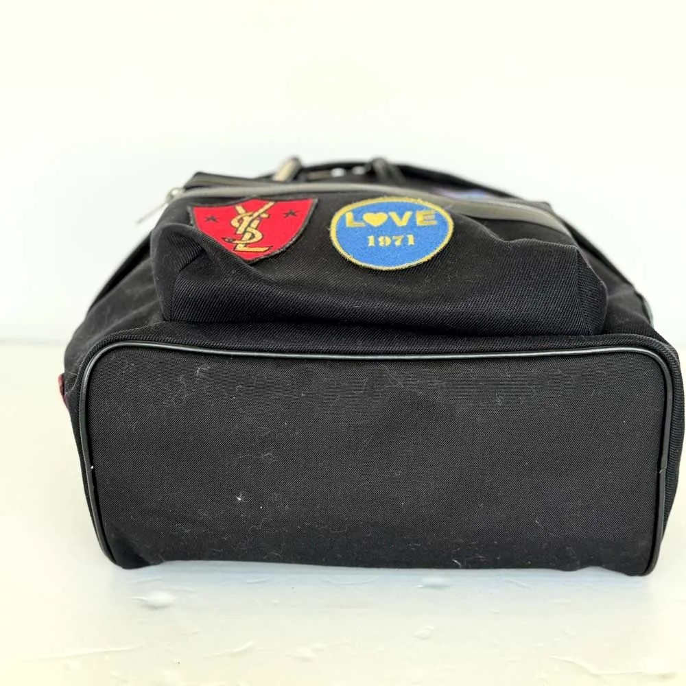 Black Canvas City Backpack