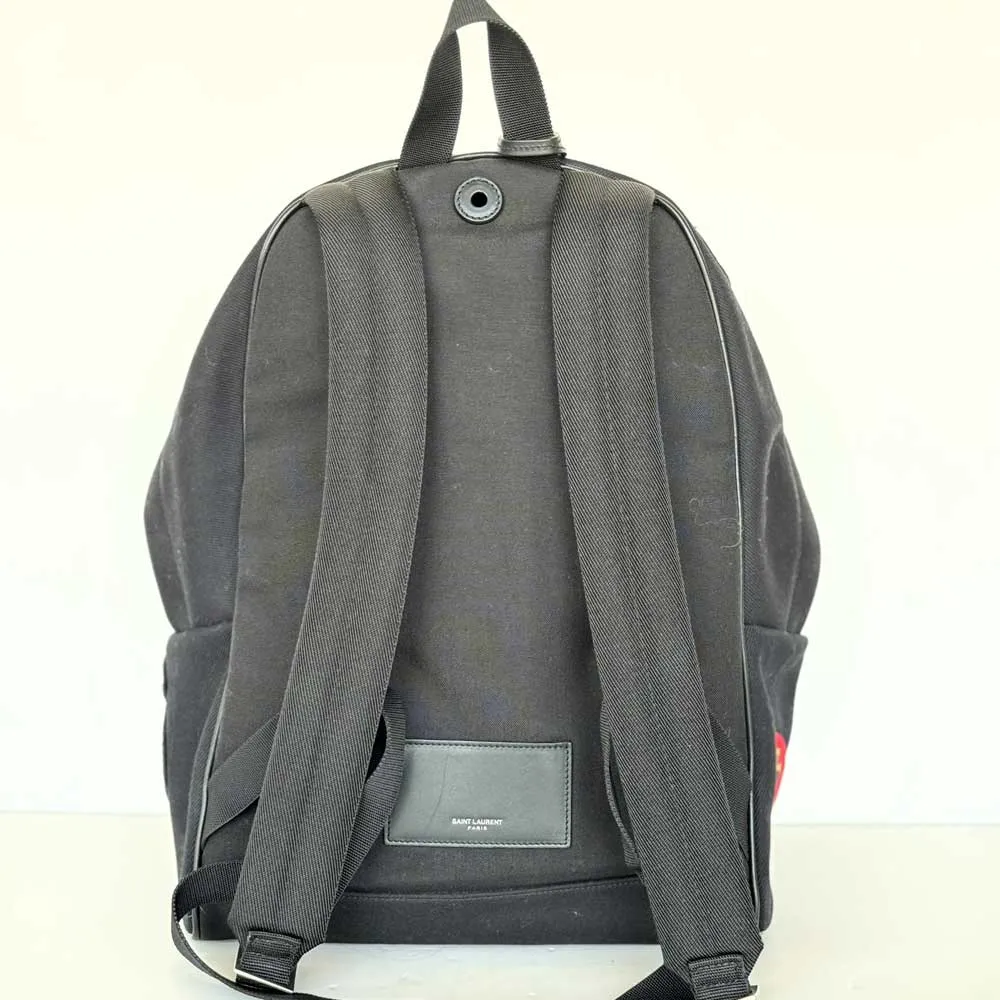 Black Canvas City Backpack