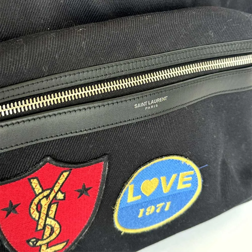 Black Canvas City Backpack
