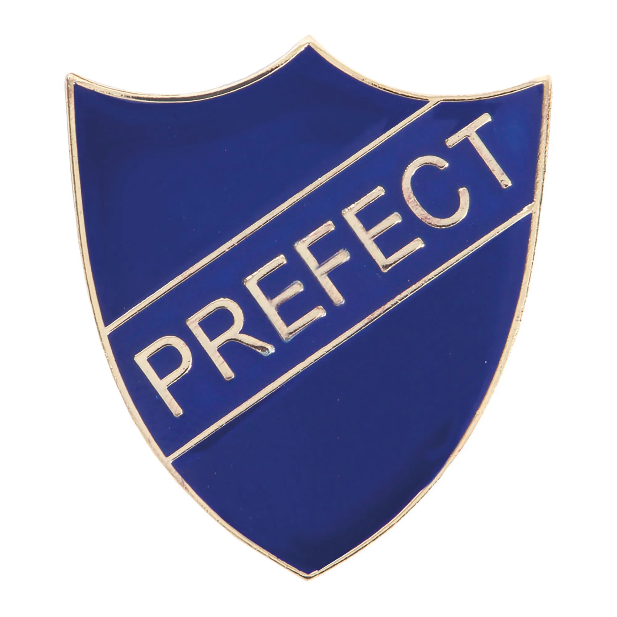 Blue Prefect Enamel Shield Badge