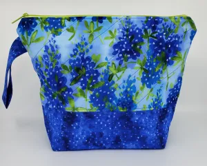 Bluebonnets - Project Bag - Medium