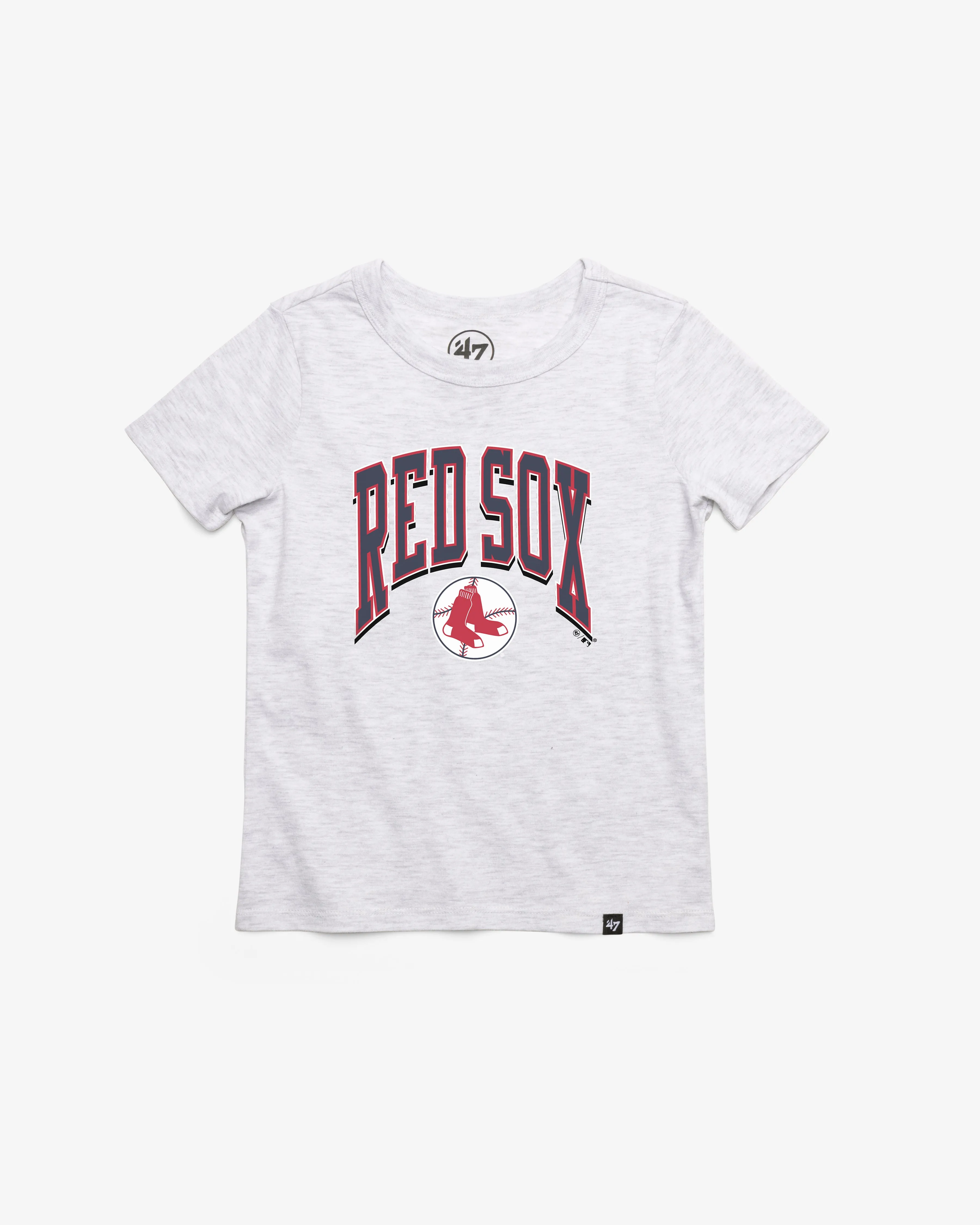 BOSTON RED SOX COOPERSTOWN WALK TALL '47 FRANKLIN TEE KIDS