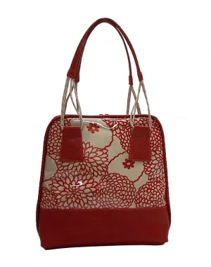 Bowling Bag in red mum