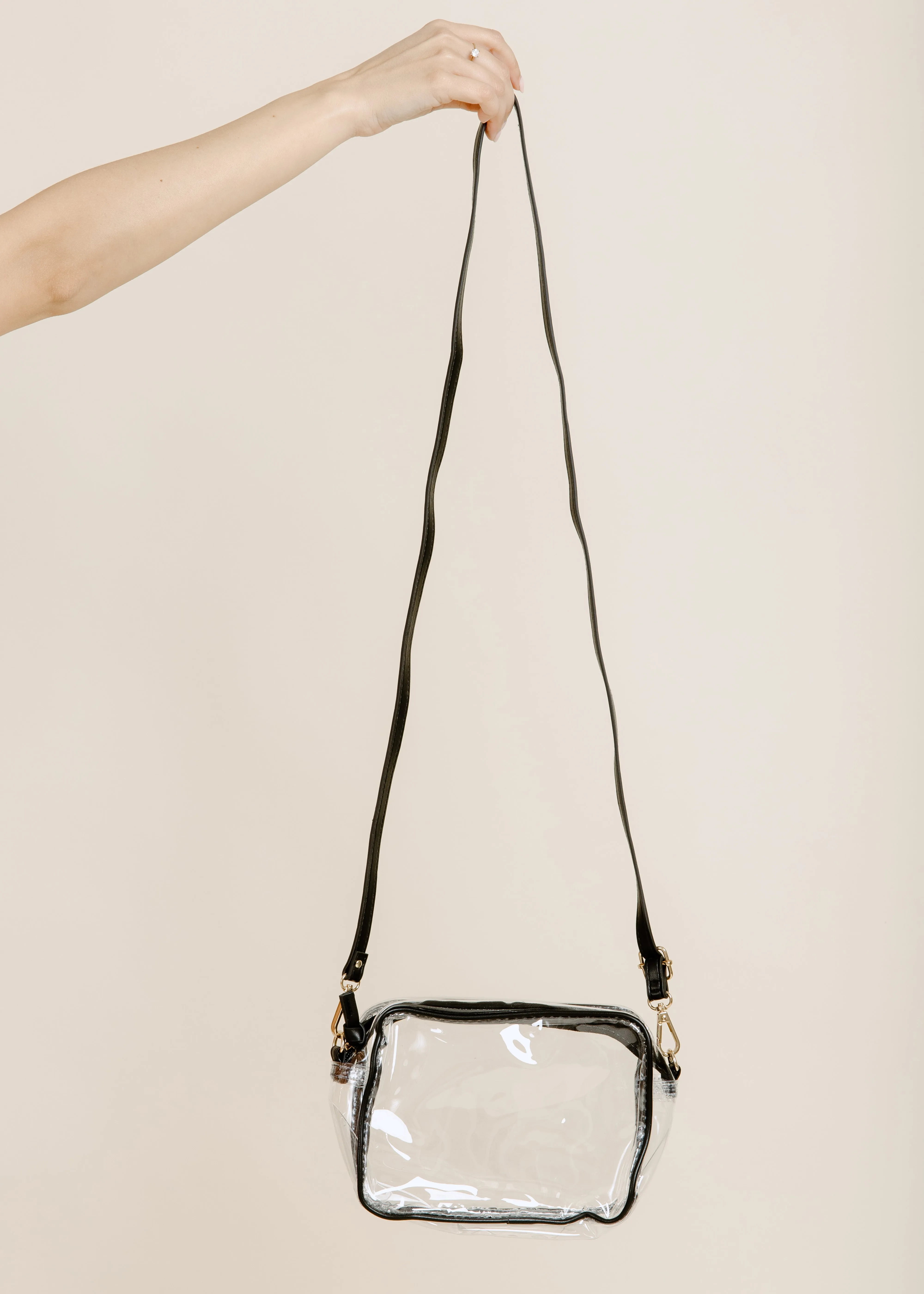 Bridget Clear Purse - Black