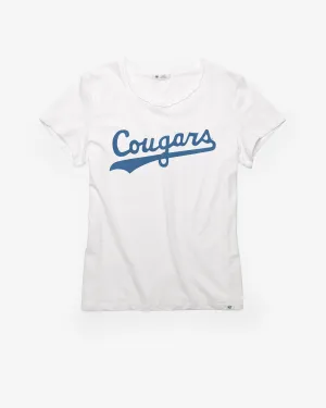 BRIGHAM YOUNG COUGARS VINTAGE PREMIER '47 FRANKIE TEE WOMENS